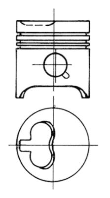 Kolbenschmidt Zuiger 93648710