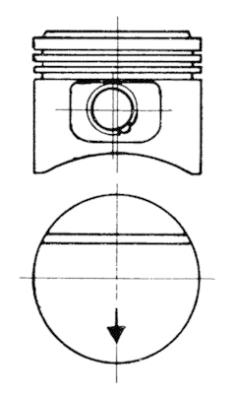 Kolbenschmidt Zuiger 93671600