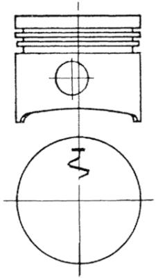 Kolbenschmidt Zuiger 93696600