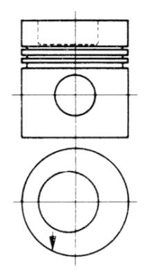 Kolbenschmidt Zuiger 93750600