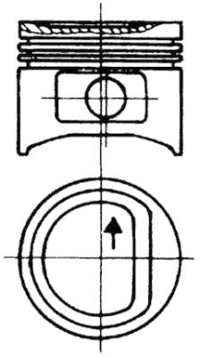 Kolbenschmidt Zuiger 93846800