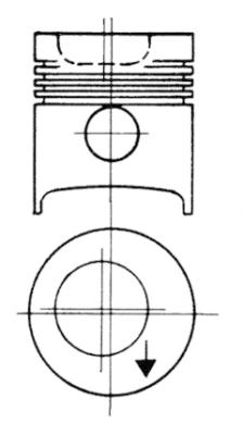 Kolbenschmidt Zuiger 93858600