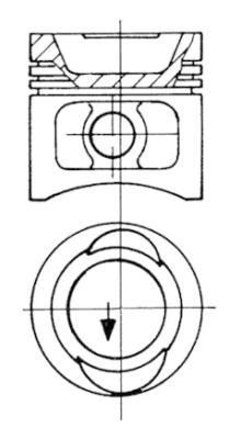 Kolbenschmidt Zuiger 93896600