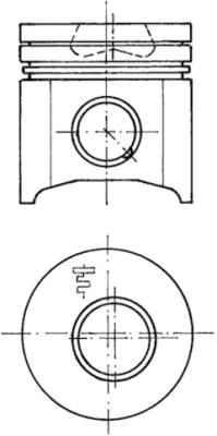 Kolbenschmidt Zuiger 94726630