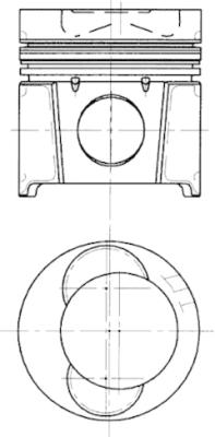 Kolbenschmidt Zuiger 99339600