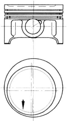 Kolbenschmidt Zuiger 94493620