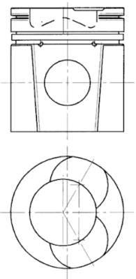 Kolbenschmidt Zuiger 94511700