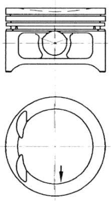 Kolbenschmidt Zuiger 97363610