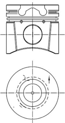 Kolbenschmidt Zuiger 99418600