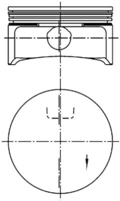 Kolbenschmidt Zuiger 99741610