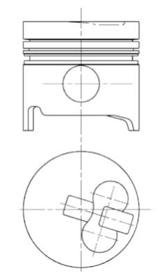 Kolbenschmidt Zuiger 90739700