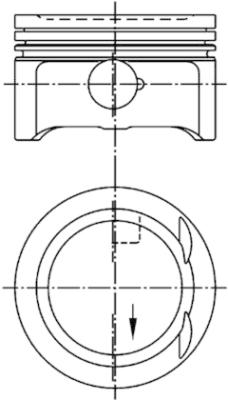 Kolbenschmidt Zuiger 94953600