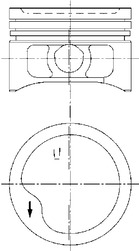 Kolbenschmidt Zuiger 97360600