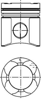 Kolbenschmidt Zuiger 99330600