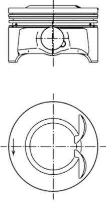 Kolbenschmidt Zuiger 99659610