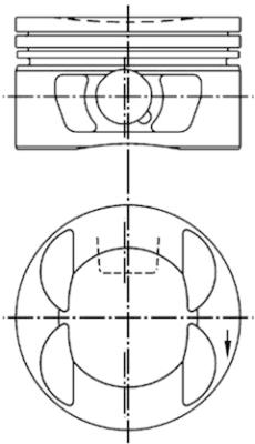 Kolbenschmidt Zuiger 99695610