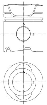 Kolbenschmidt Zuiger 99747600