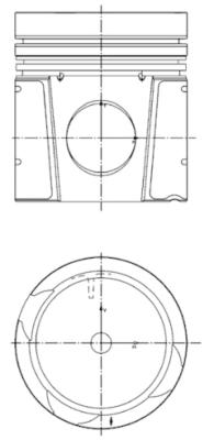 Kolbenschmidt Zuiger 40550600