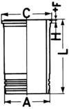 Kolbenschmidt Cilinderbus/voering O-ring 89903110