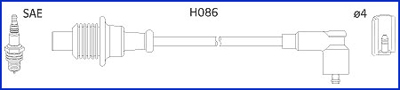 Hitachi Bougiekabelset 134431