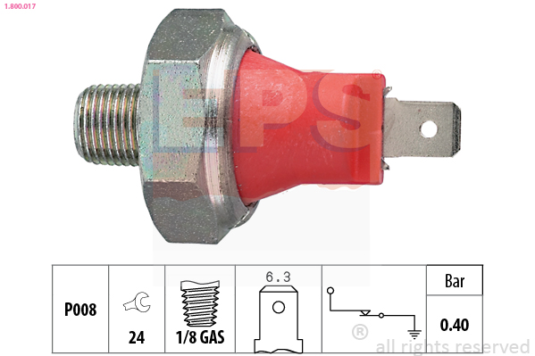 EPS Oliedrukschakelaar 1.800.017