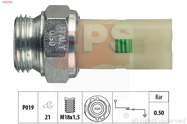 EPS Oliedrukschakelaar 1.800.075