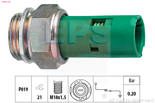 EPS Oliedrukschakelaar 1.800.110