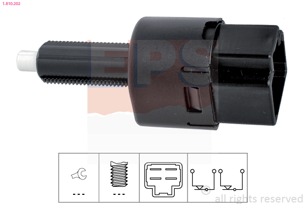 EPS Koppelingbedieningsschakelaar (motor) 1.810.202