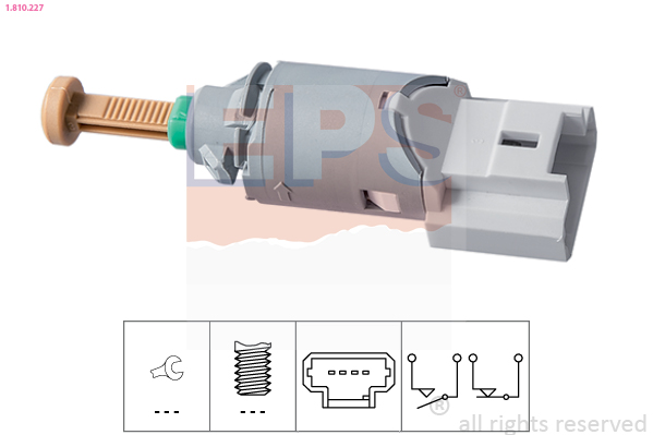 EPS Koppelingbedieningsschakelaar (motor) 1.810.227