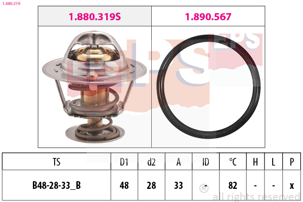 EPS Thermostaat 1.880.319