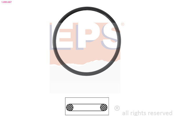 EPS Thermostaat pakking 1.890.687