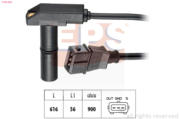 EPS Nokkenas positiesensor 1.953.054