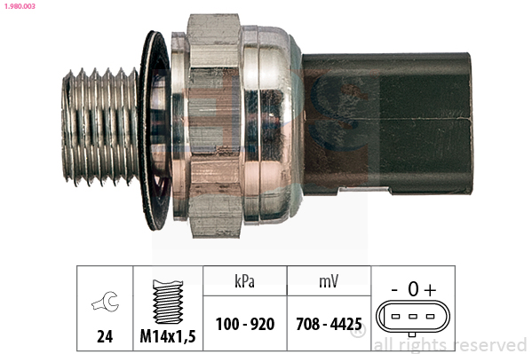 EPS Oliedruksensor 1.980.003