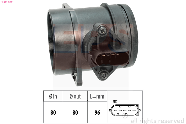EPS Luchtmassameter 1.991.567