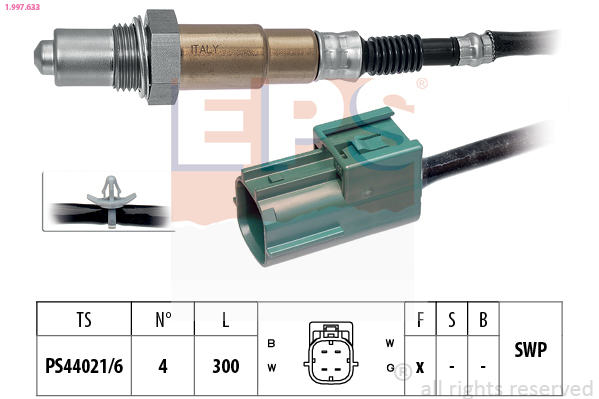 EPS Lambda-sonde 1.997.633