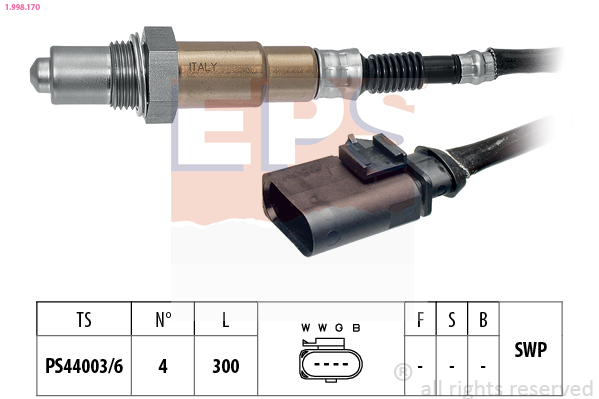 EPS Lambda-sonde 1.998.170