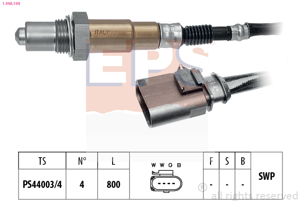 EPS Lambda-sonde 1.998.199