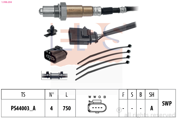 EPS Lambda-sonde 1.998.204