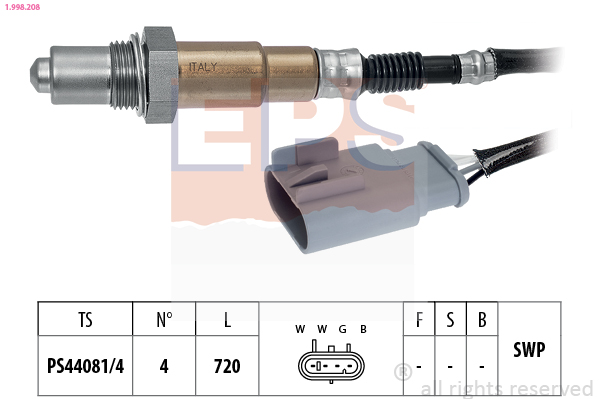 EPS Lambda-sonde 1.998.208