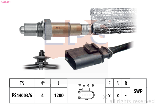 EPS Lambdasonde 1.998.614