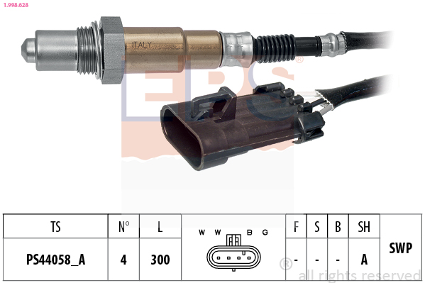 EPS Lambdasonde 1.998.628