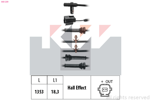 KW ABS sensor 460 239