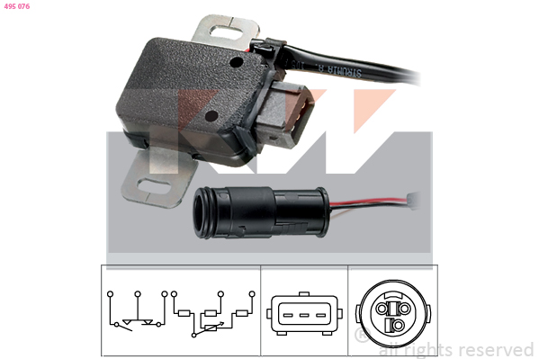 KW Sensor diverse 495 076