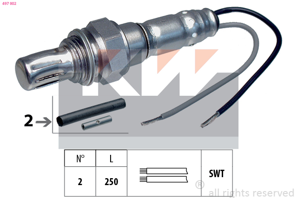 KW Lambda-sonde 497 002