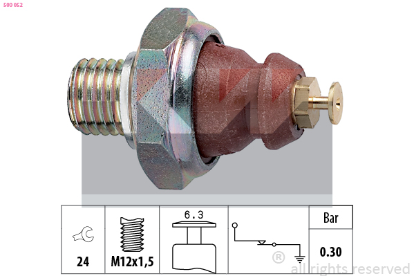 KW Oliedrukschakelaar 500 052