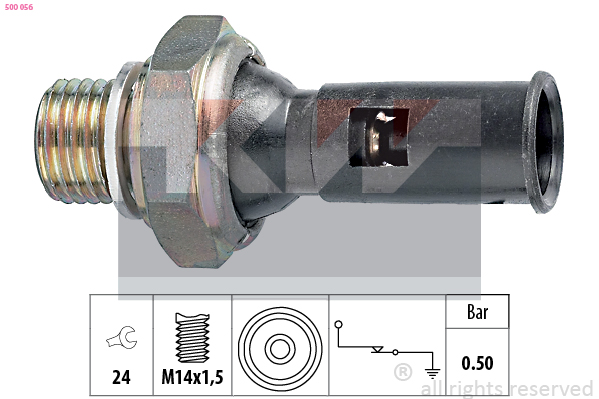 KW Oliedrukschakelaar 500 056