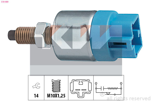 KW Remlichtschakelaar 510 089