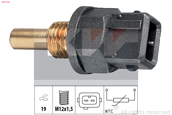 KW Temperatuursensor 530 178