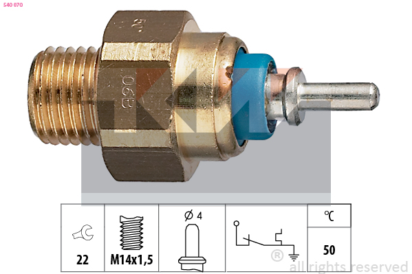KW Temperatuurschakelaar 540 070