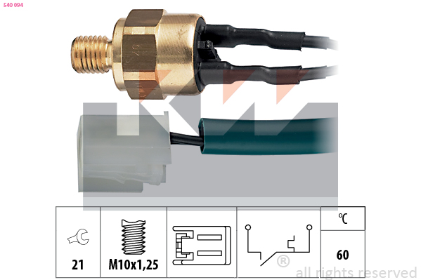 KW Temperatuurschakelaar 540 094